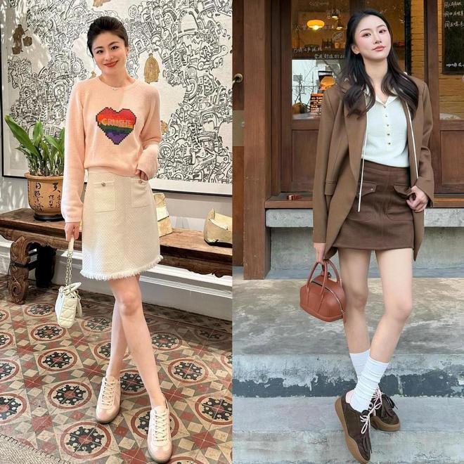 德训鞋”40+女生怎么搭都高级又时髦！ag真人平台第一游戏今年突然流行起“(图11)