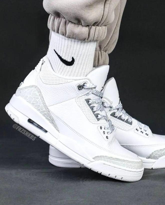 J3「Pure Money」日期记好！AG真人登录入口上脚图来了！纯白 A(图2)